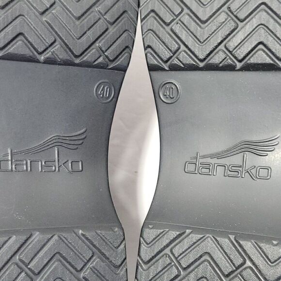 Dansko Clog Women Size EU 40 US 9.5-10 Professional Metallic Waves Patent Nurse - Picture 13 of 16